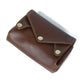 Brown Leather Accordion Wallet