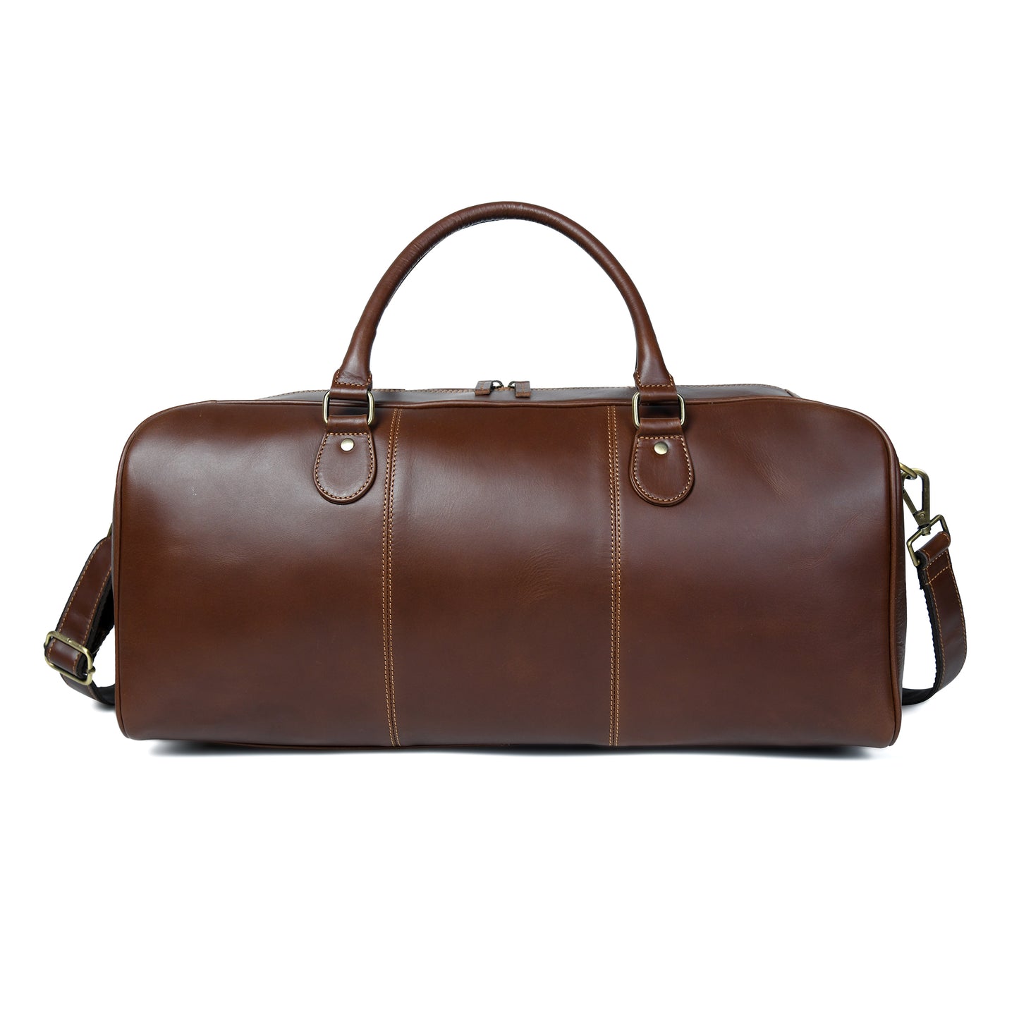 Dark Brown Duffle Bag