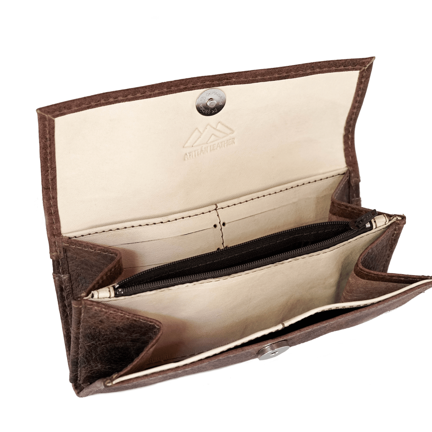 Handmade Brown Womens Wallet - Atitlan Leather
